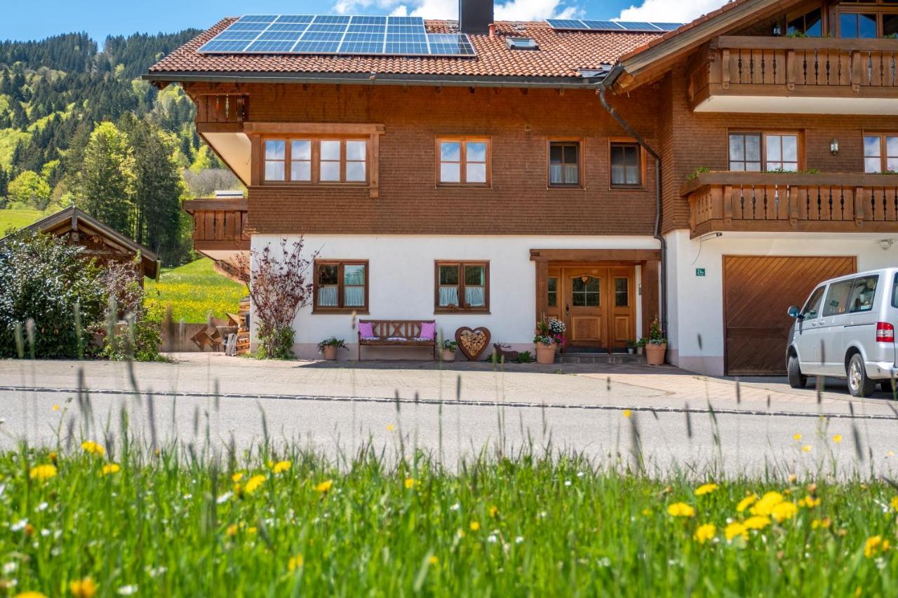 Gaestehaus Mooswiese Ofterschwang Buitenkant foto